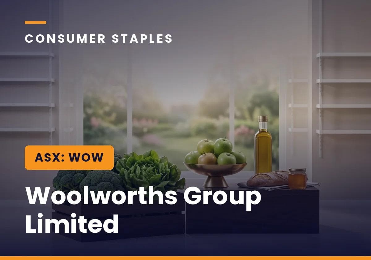 Woolworths Group Limited (ASX:WOW)