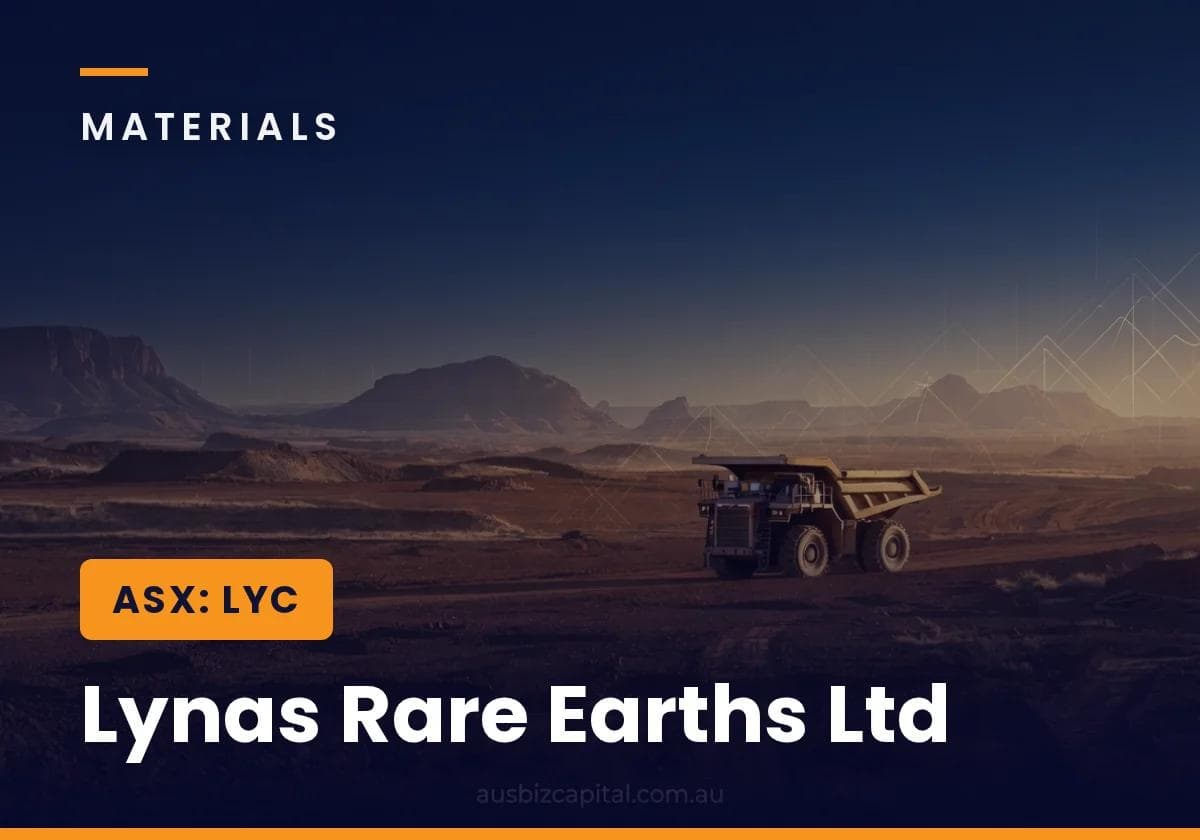 Lynas Rare Earths Ltd (ASX:LYC)